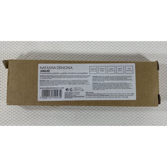Natasha Denona Jubilee 5 Eyeshadow Palette Ultra Pigmented Full Size 12.5 g NEW - Picture 5 of 7
